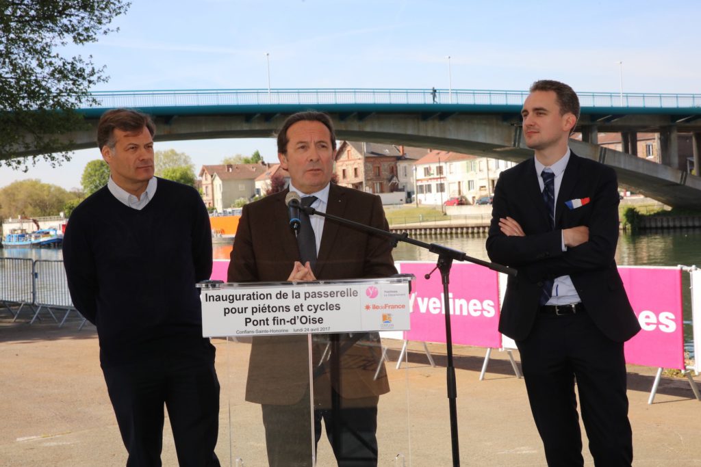 Passerelle Conflans Fin d'Oise