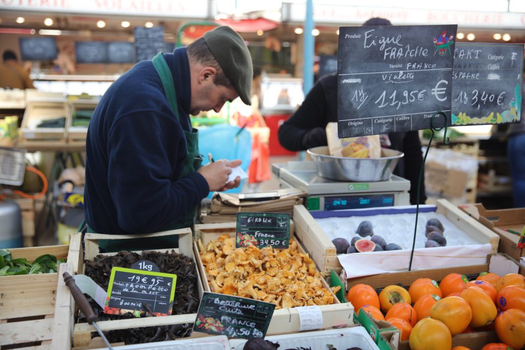 photo de marché