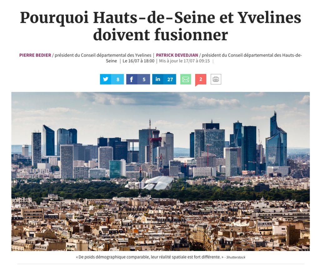 Les Echos - tribune des presidents