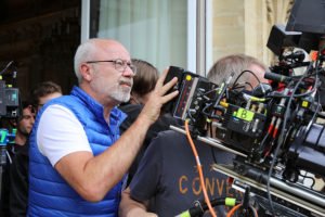 Olivier Baroux sur le tournage des Tuche 3 à l'Hôtel du département - CD78/ N.Duprey