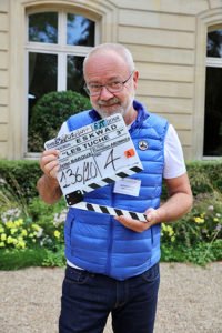 Olivier Baroux sur le tournage des Tuche 3 à l'Hôtel du département - CD78/ N.Duprey