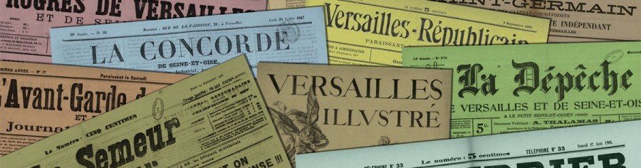 Archives des Yvelines : la presse locale de 1848 à 1944 mise en ligne ...