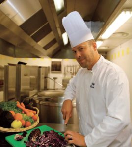 Cédric, Chef de cuisine au collège Pierre de Coubertin de Chevreuse