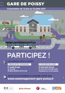 affiche concertation gare de poissy