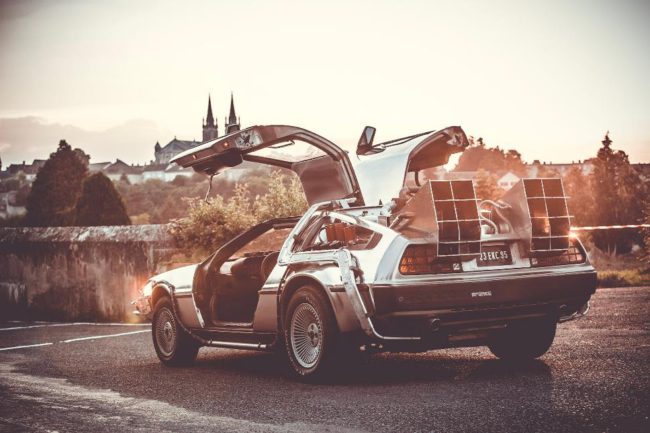 Retour vers le futur : la DeLorean à Versailles ! - Yvelines Infos