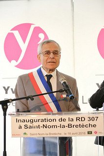 Gilles Studnia, maire de Saint-Nom-la-Bretèche © CD78 / N. Duprey