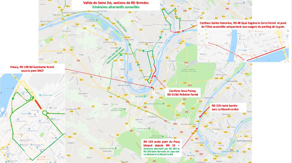 Situation des RD au 29 janvier 2018