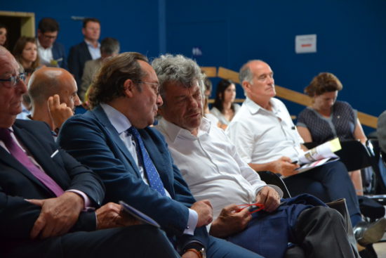 Pierre Bédier, Président du Conseil départemental des Yvelines avec Jean-Louis Borloo, ancien Ministre de la Ville 