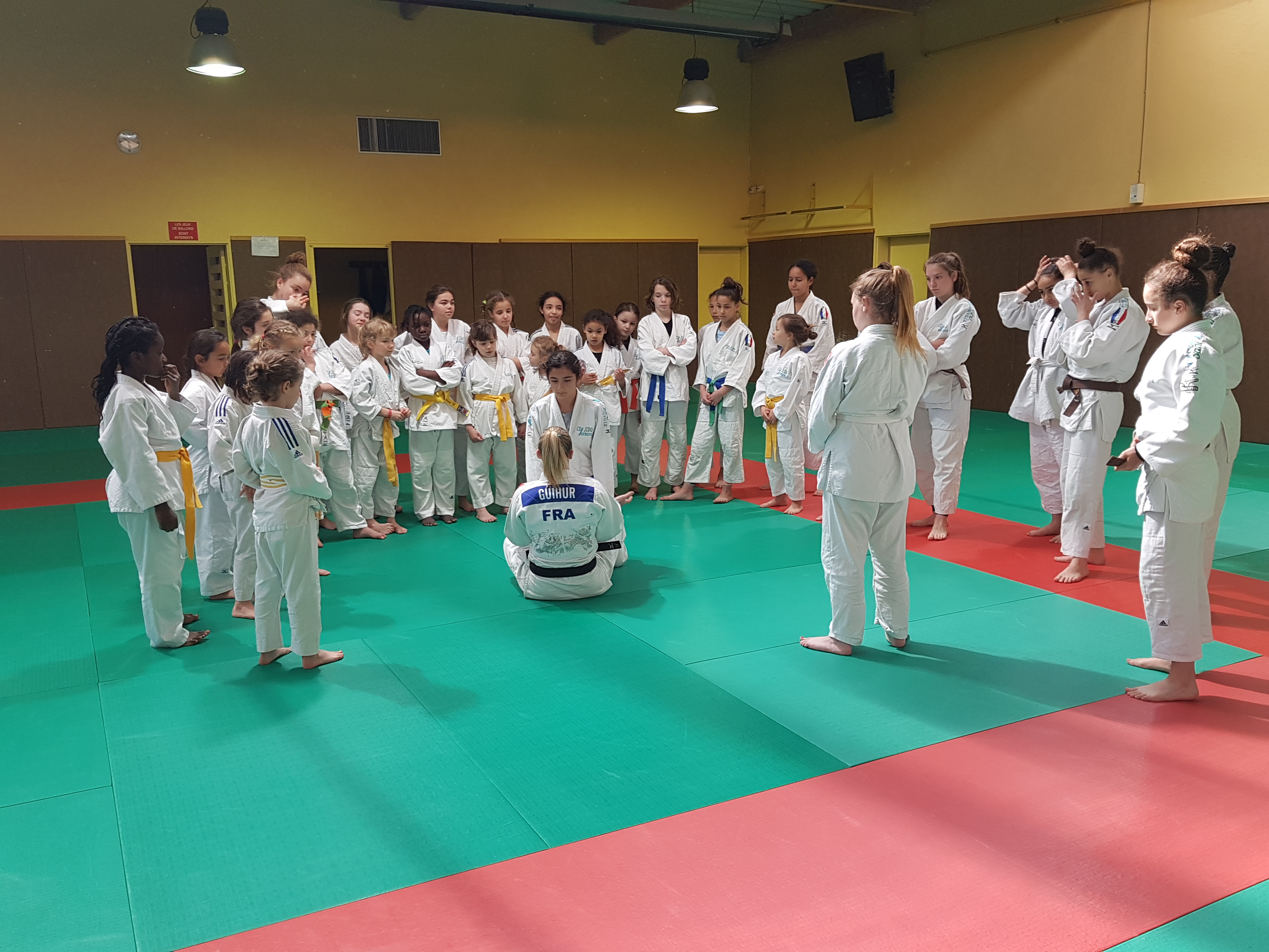 rencontre femme judoka