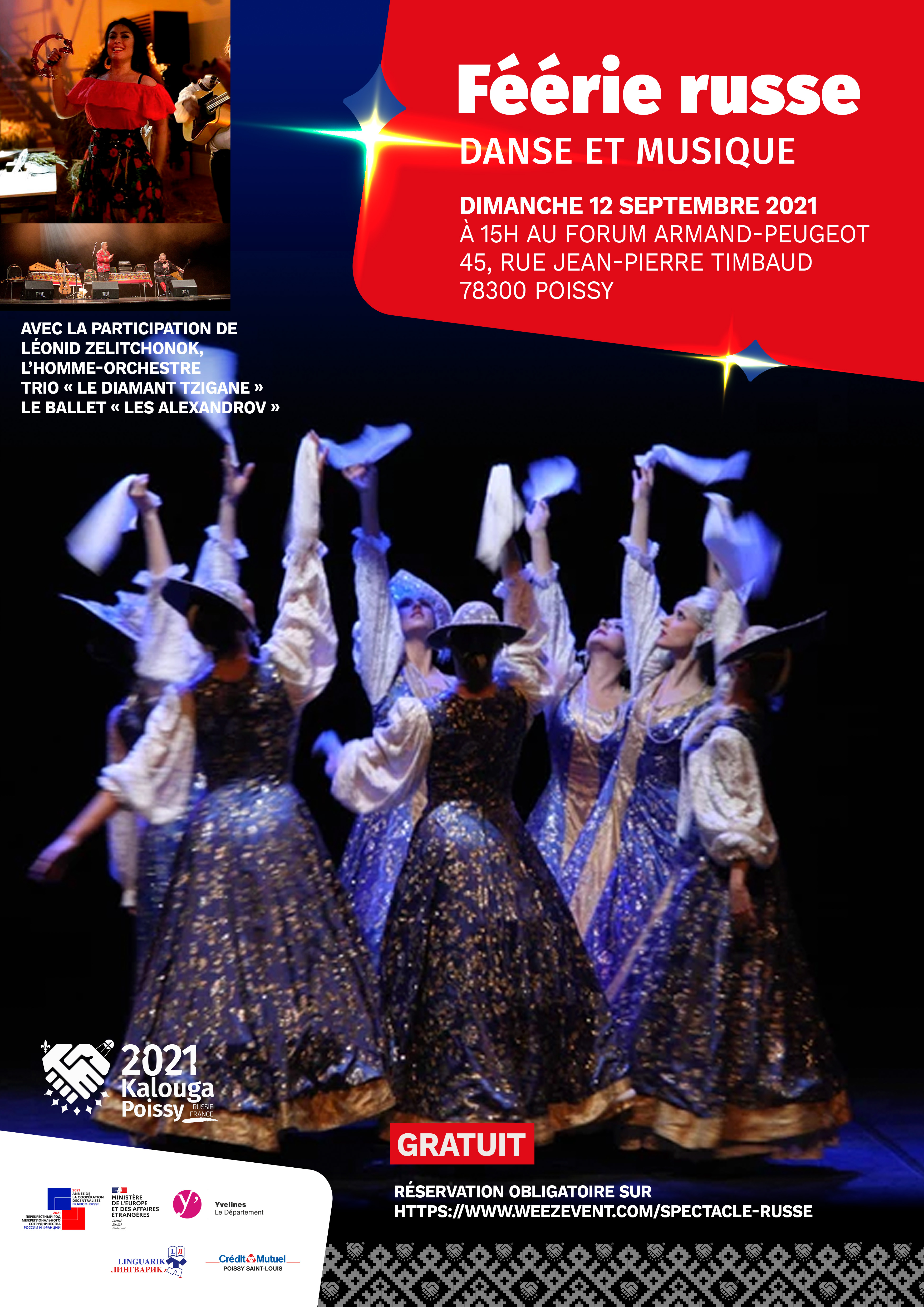 Spectacle Féérie russe