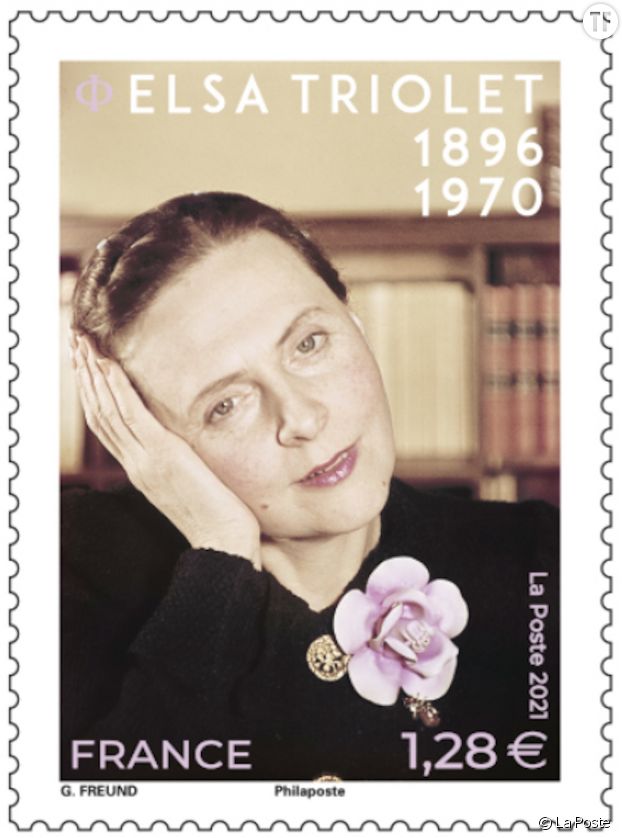 Un nouveau timbre Elsa Triolet édité par La Poste