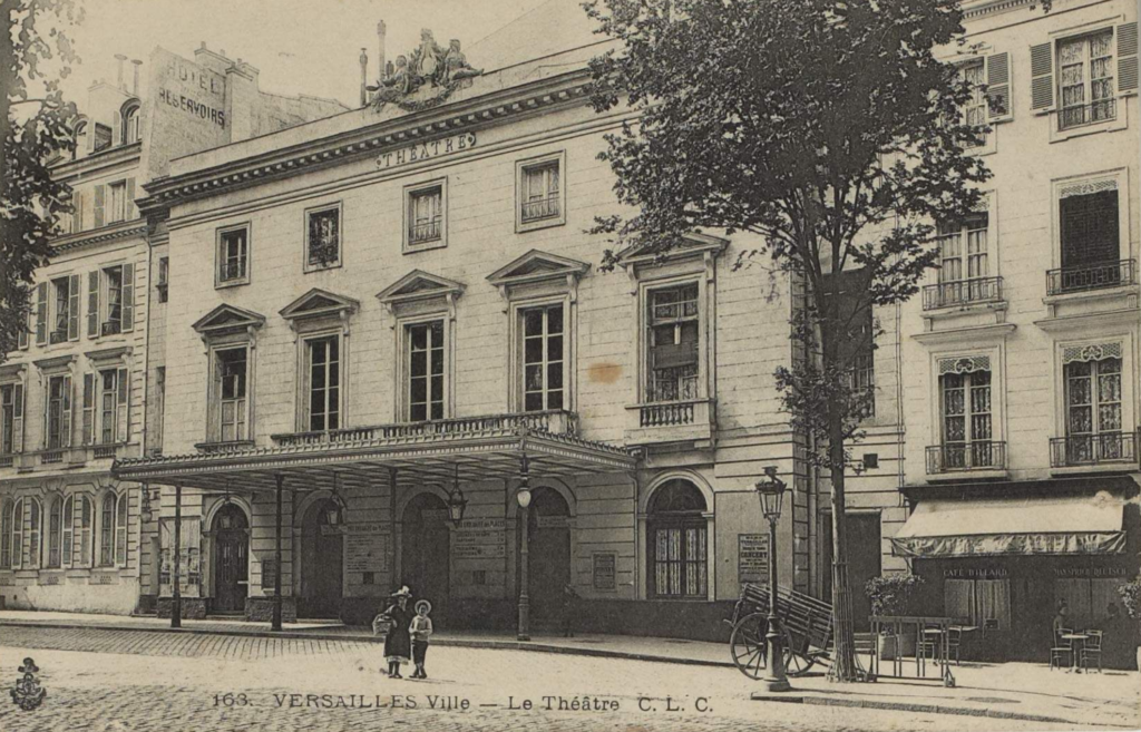 Dans les souvenirs du théâtre Montansier © Archives départementales des Yvelines