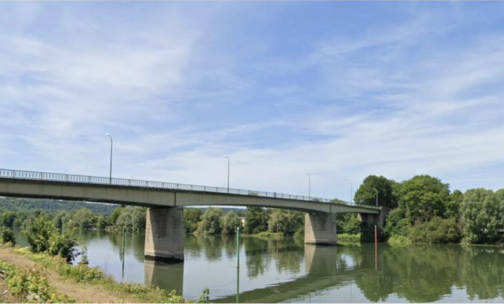 Fermeture des ponts de Bonnières-sur-Seine et Bennecourt (RD 113 et 201) © CD78