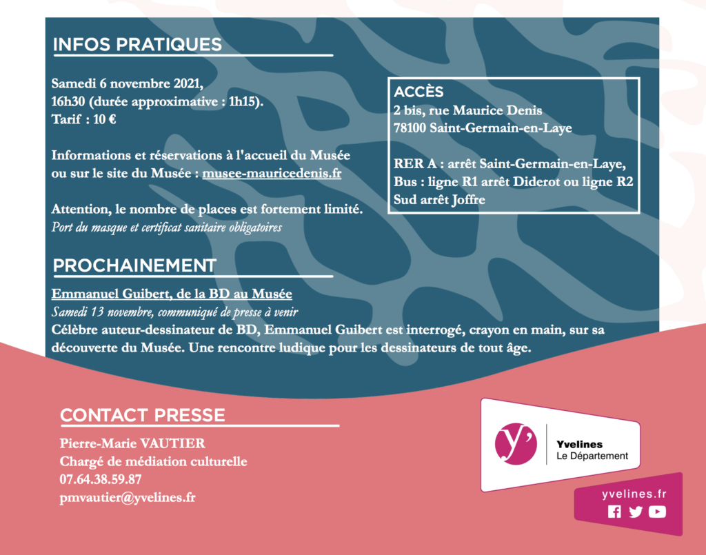 Maurice Denis, intimités lecture-spectacle