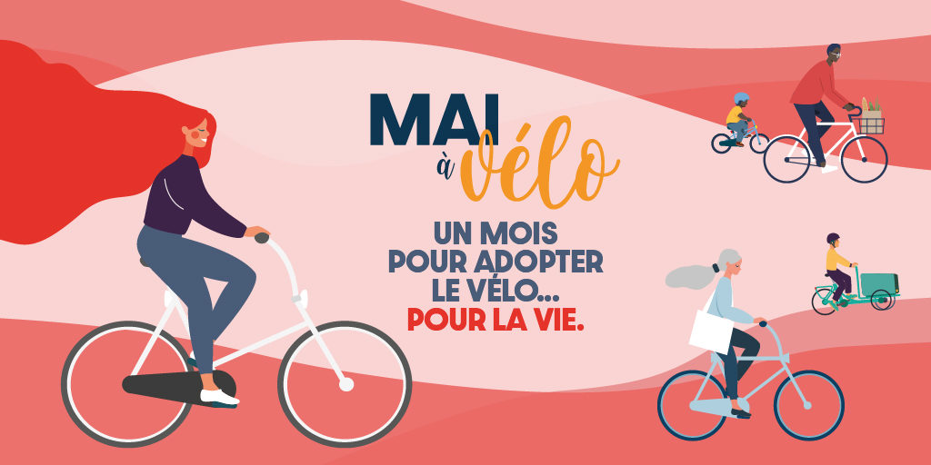 mai à vélo