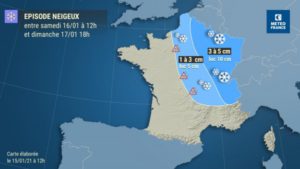 Alerte neige et verglas dans les Yvelines 
