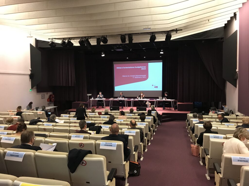 Séance départementale du 17 décembre 2021