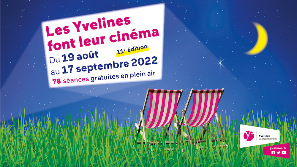 En 2022, Les Yvelines font leur cinéma reviennent pour 78 séances !