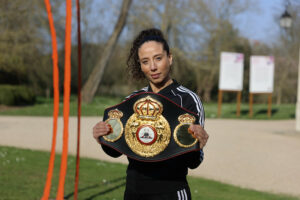 Rima Ayadi, un « ovni » dans la boxe de haut niveau © CD78/N.DUPREY