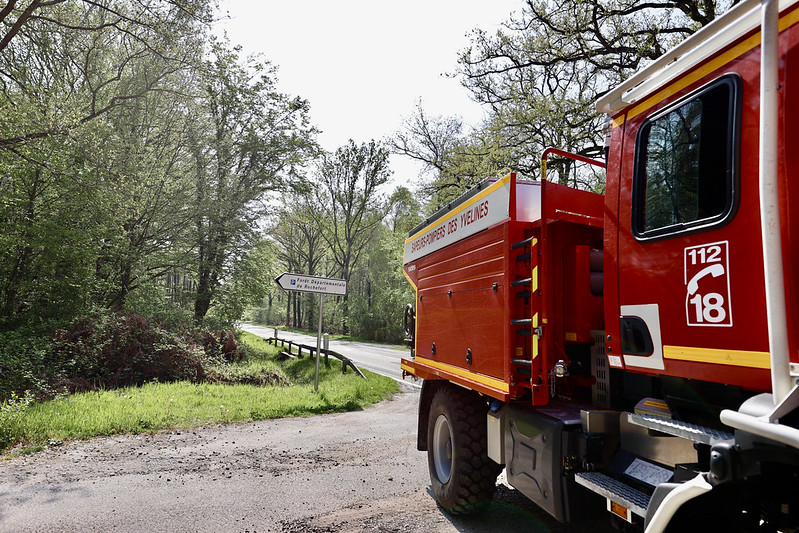 Canicule : risque de feu de forêt élevé dans les Yvelines © CD78/N.DUPREY