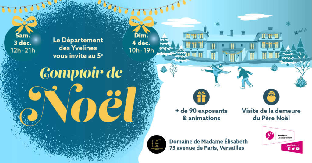 Le Département des Yvelines lance la 5e édition de son Comptoir de Noël