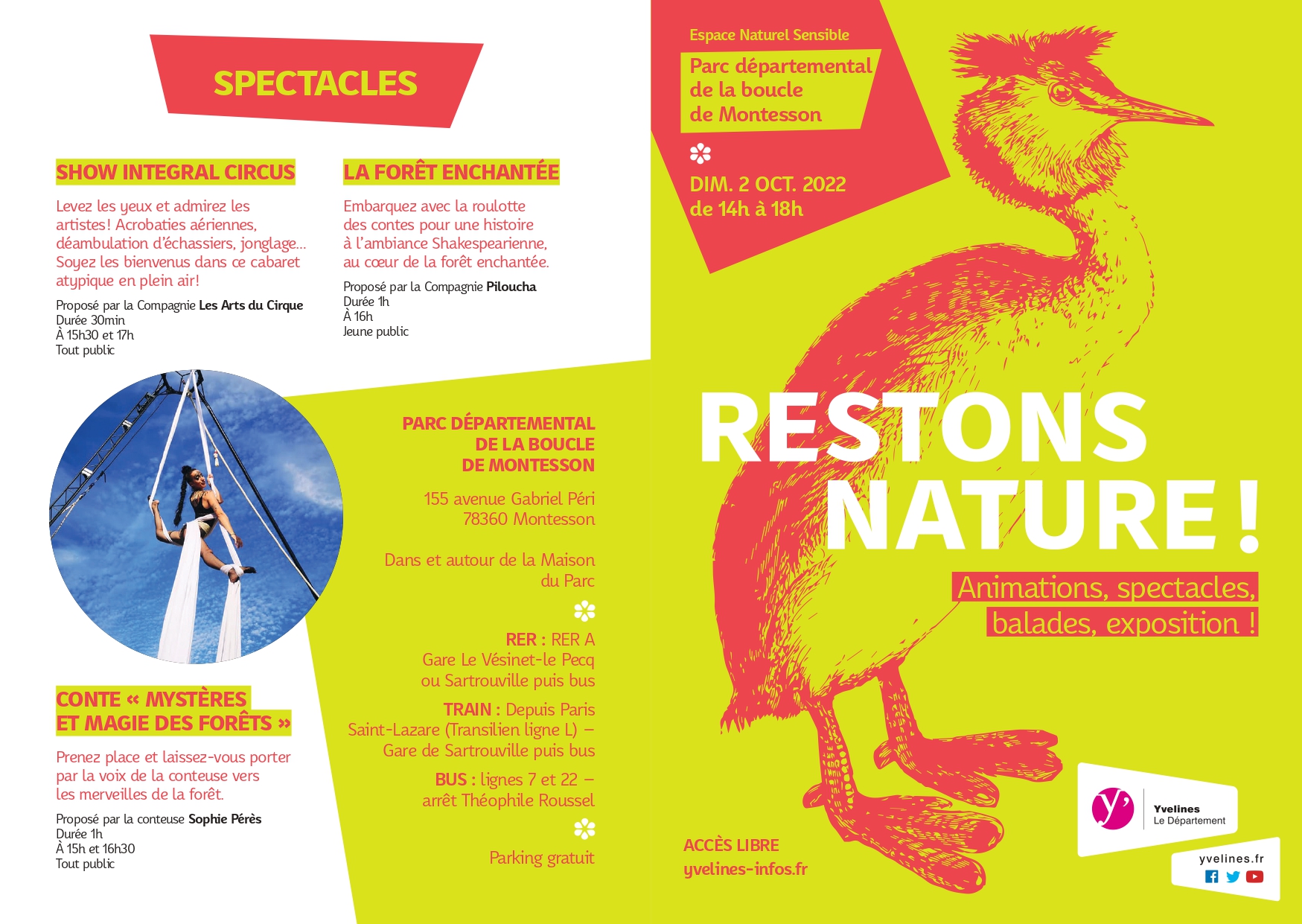 "Restons nature" au Parc départemental de la boucle de Montesson