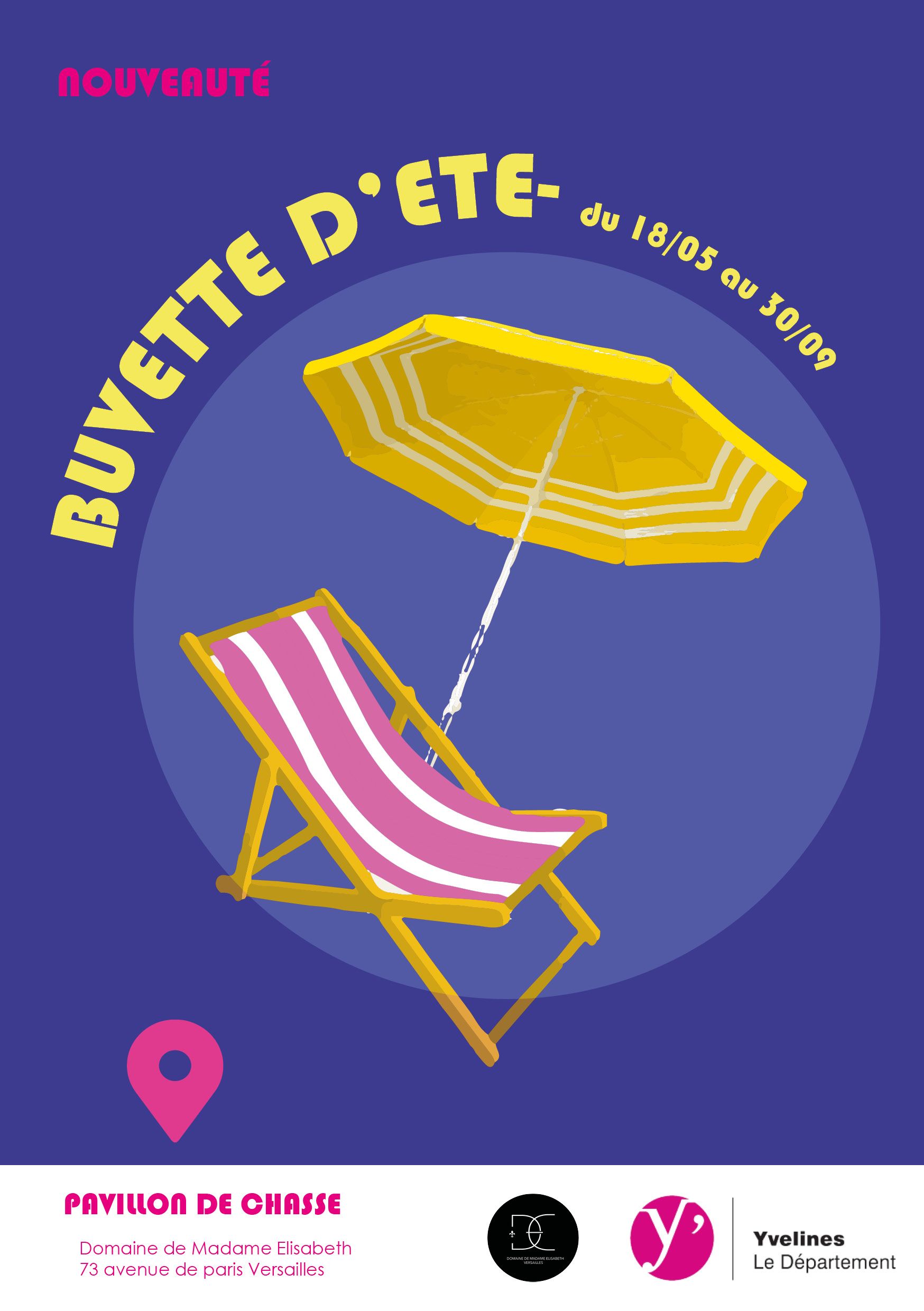 La buvette du Domaine de Madame Elisabeth