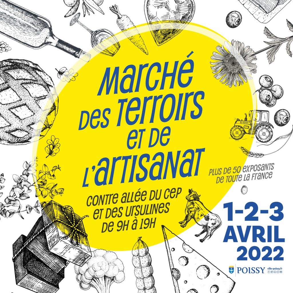 Marché des terroirs et de l'artisanat à Poissy