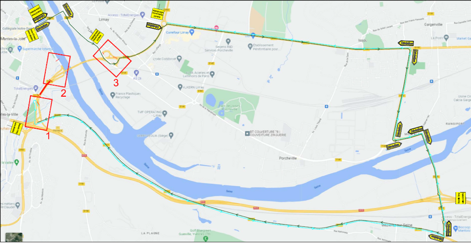 Travaux : fermeture de la RD 983