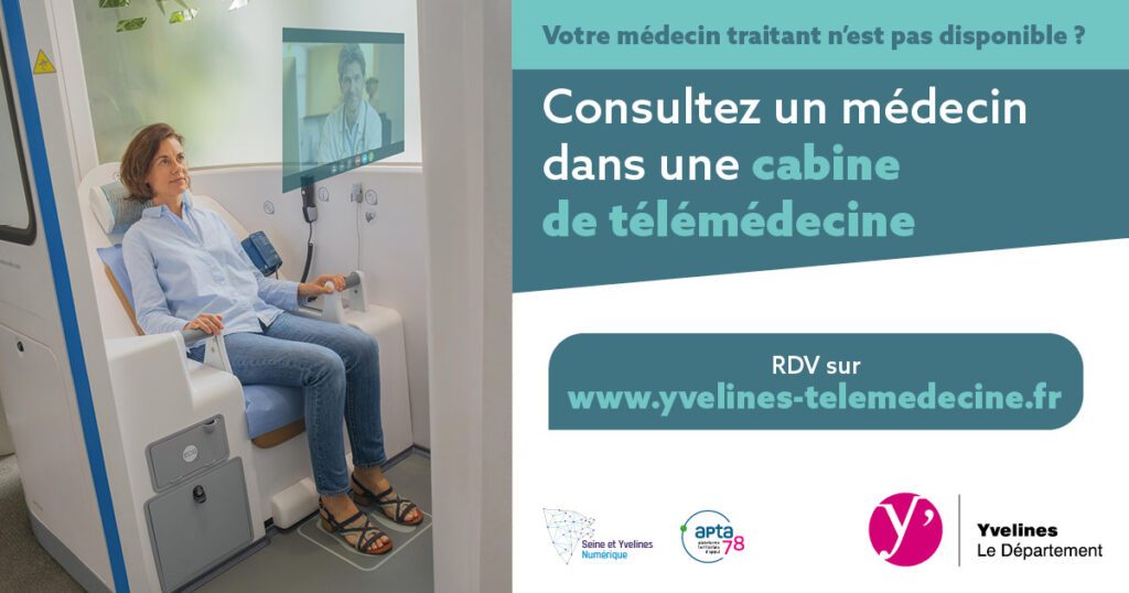 Le Département des Yvelines agit contre la désertification médicale avec un projet ambitieux de télémédecine