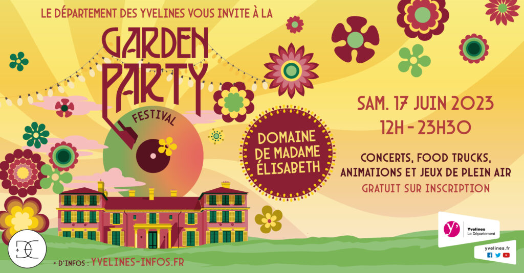 Garden Party Festival au Domaine de Madame Elisabeth Versaillesa