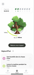 Capture d'écran de la future application YAMI © Adrien Marty