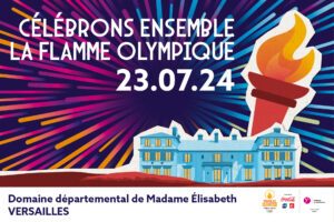 Célébration de la flamme au Domaine Départemental de Mme Elisabeth