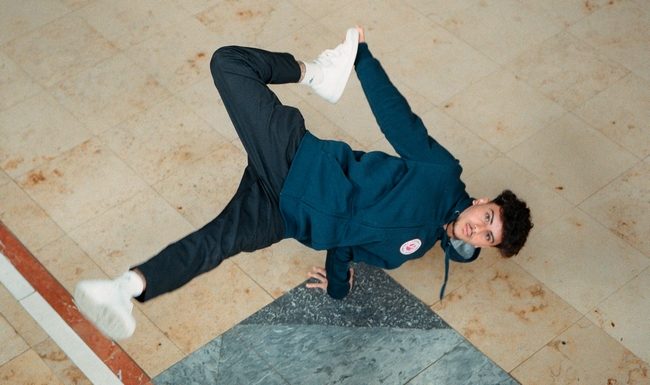 Djibril El Mouden prépare les Jeux Olympiques et Paralympiques de Paris 2024 pour le breakdance, nouvelle discipline olympique © Romain Peton