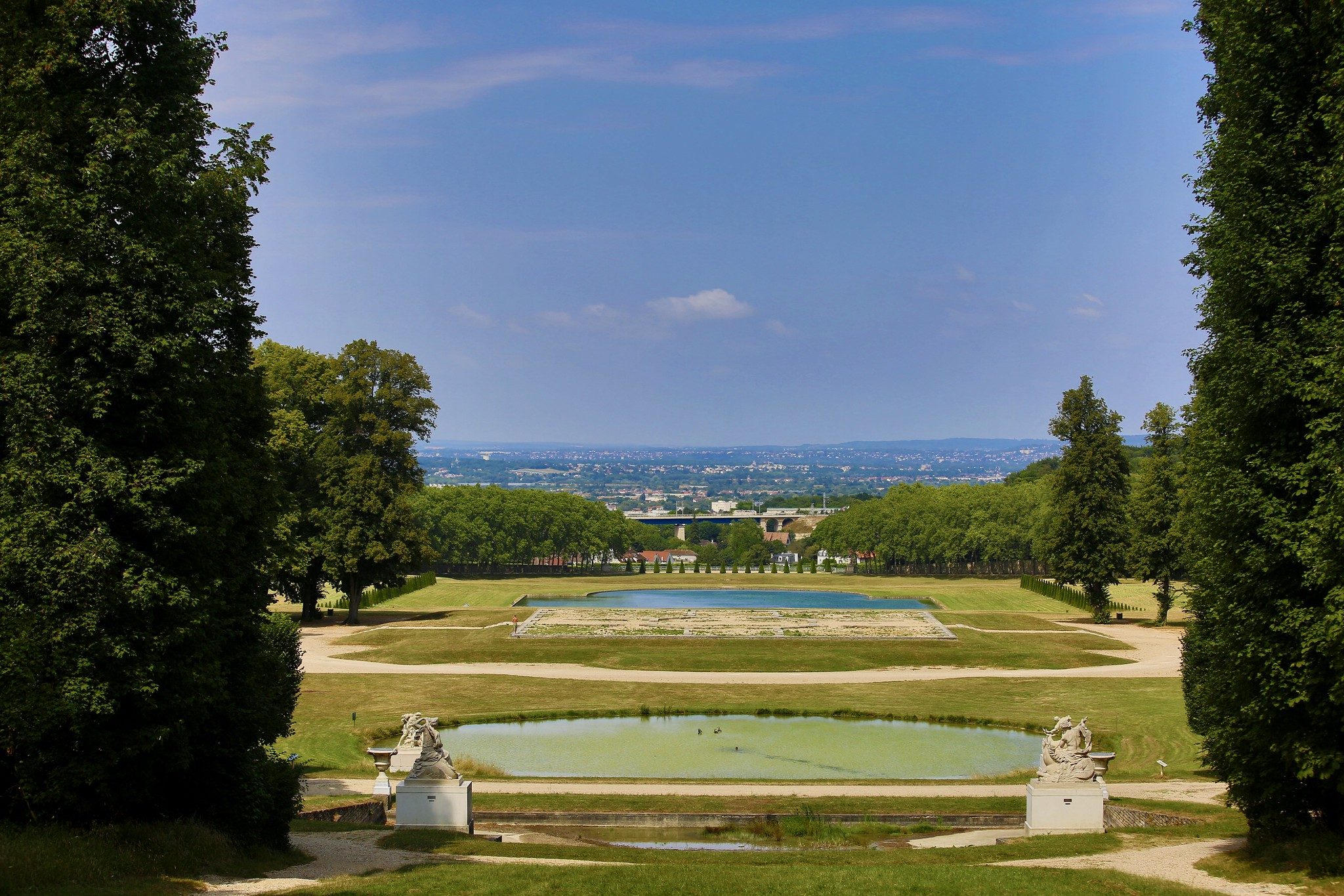 Le domaine national de Marly-le-Roi est un autre haut lieu de l'histoire équestre yvelinoise. ©CD78