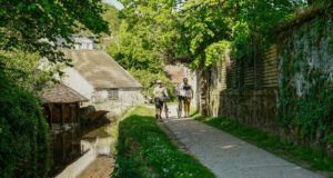 La balade des petits ponts à Chevreuse est un des sites les plus charmants du parcours. ©CD78