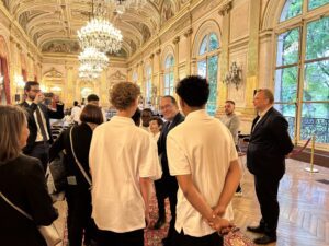 Pierre Bédier, président du Département, était présent pour l'occasion. ©CD78