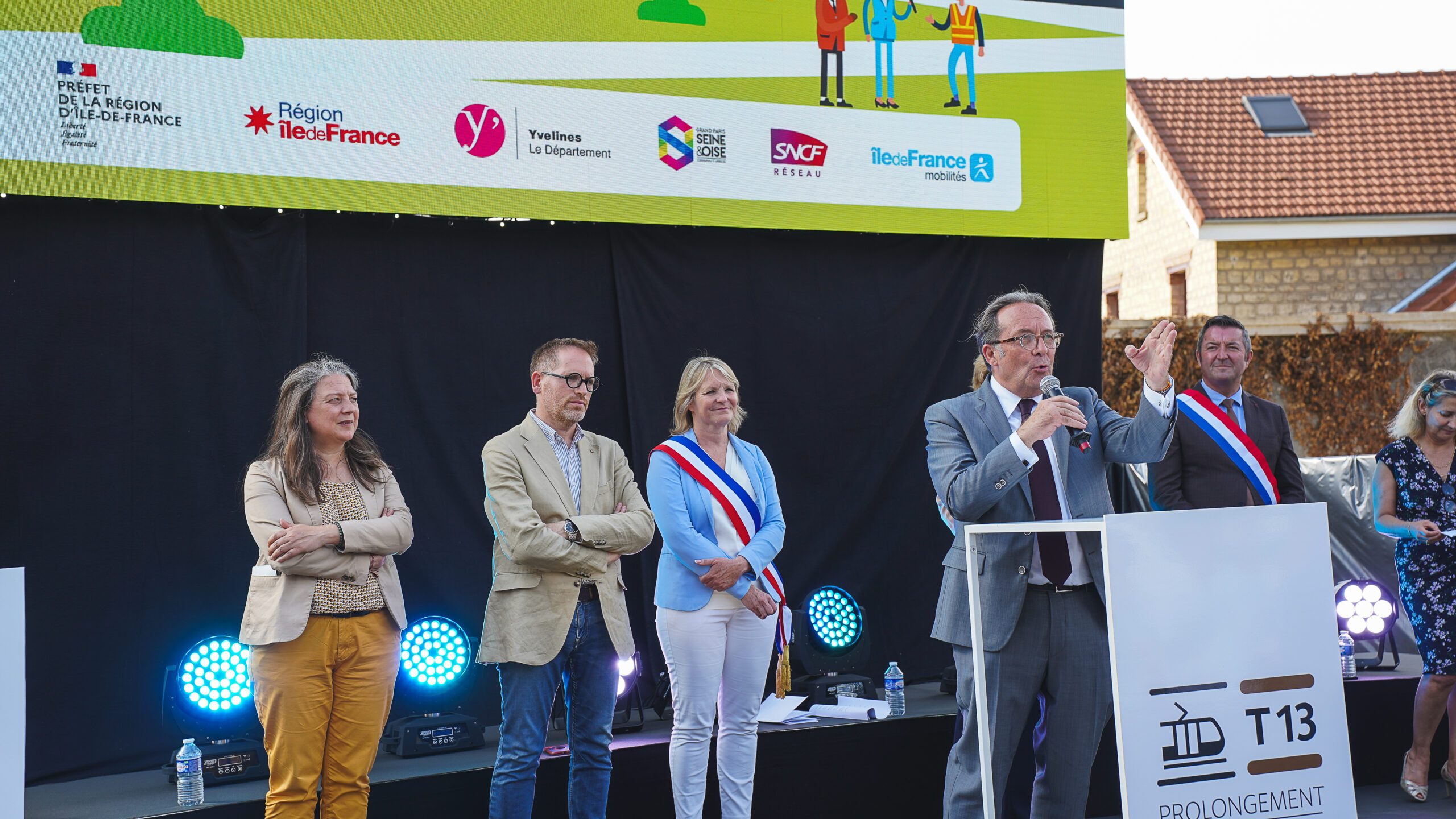 Le Département a joué un rôle majeur dans la création du Tram 13, projet qui était tombé aux oubliettes au début des années 2010. ©CD78