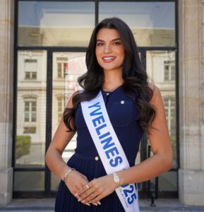 Mareva Michel, 21 ans, a été élue Miss Yvelines 2025. ©CD78