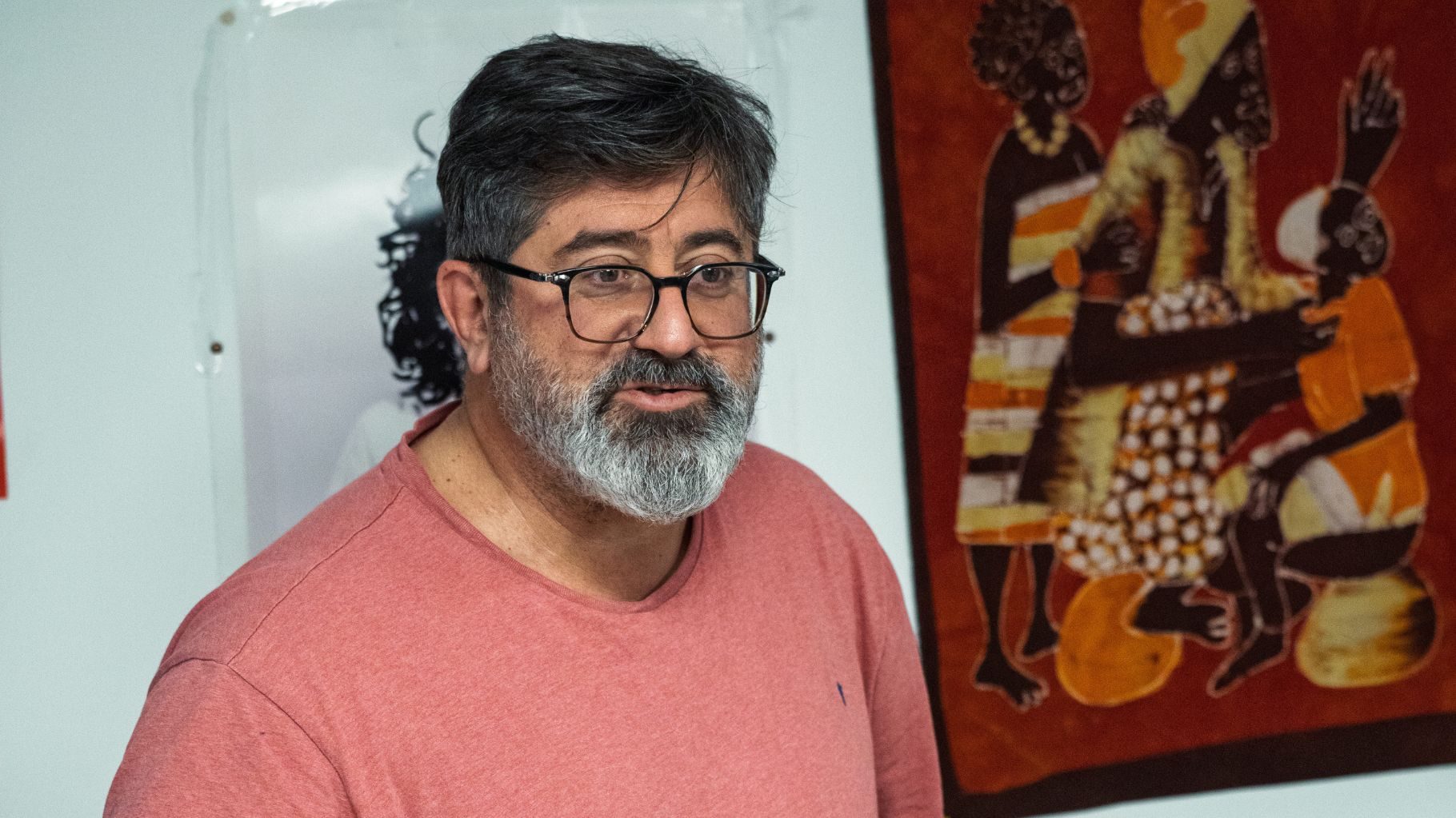 Papy nous a ouvert les portes de son bureau, où l'on a pu découvrir sa passion pour la sculpture et ses nombreuses créations. ©CD78