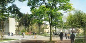 La Verrière mise sur un nouveau cœur de ville avec l'écoquartier Gare-Bécannes et son esprit village. ©Ville de La Verrière