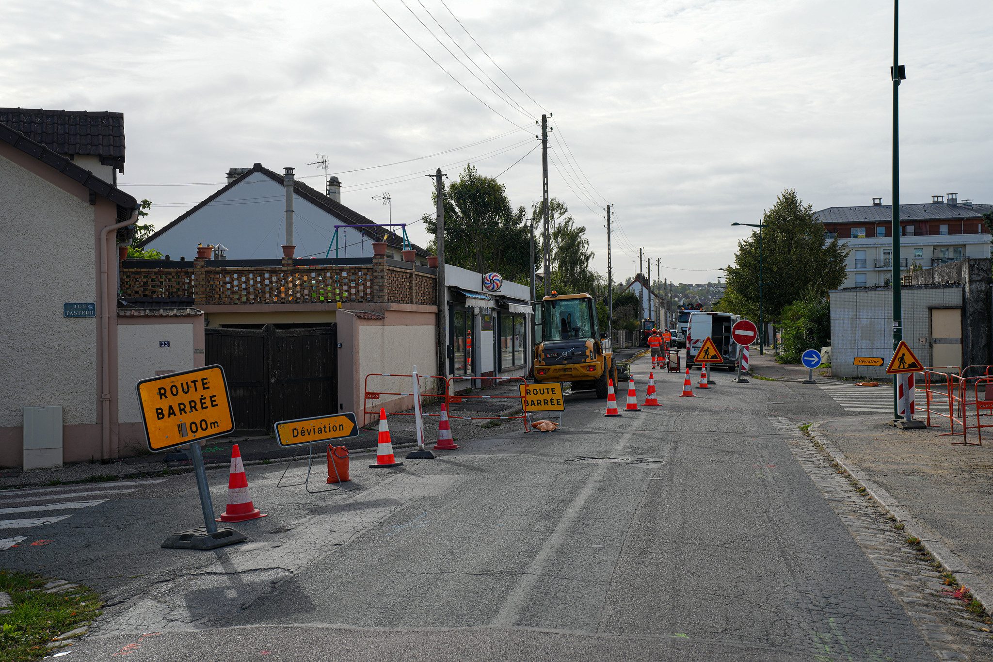 Les travaux sur le secteur Yvelines - Vallée de Seine. ©CD78