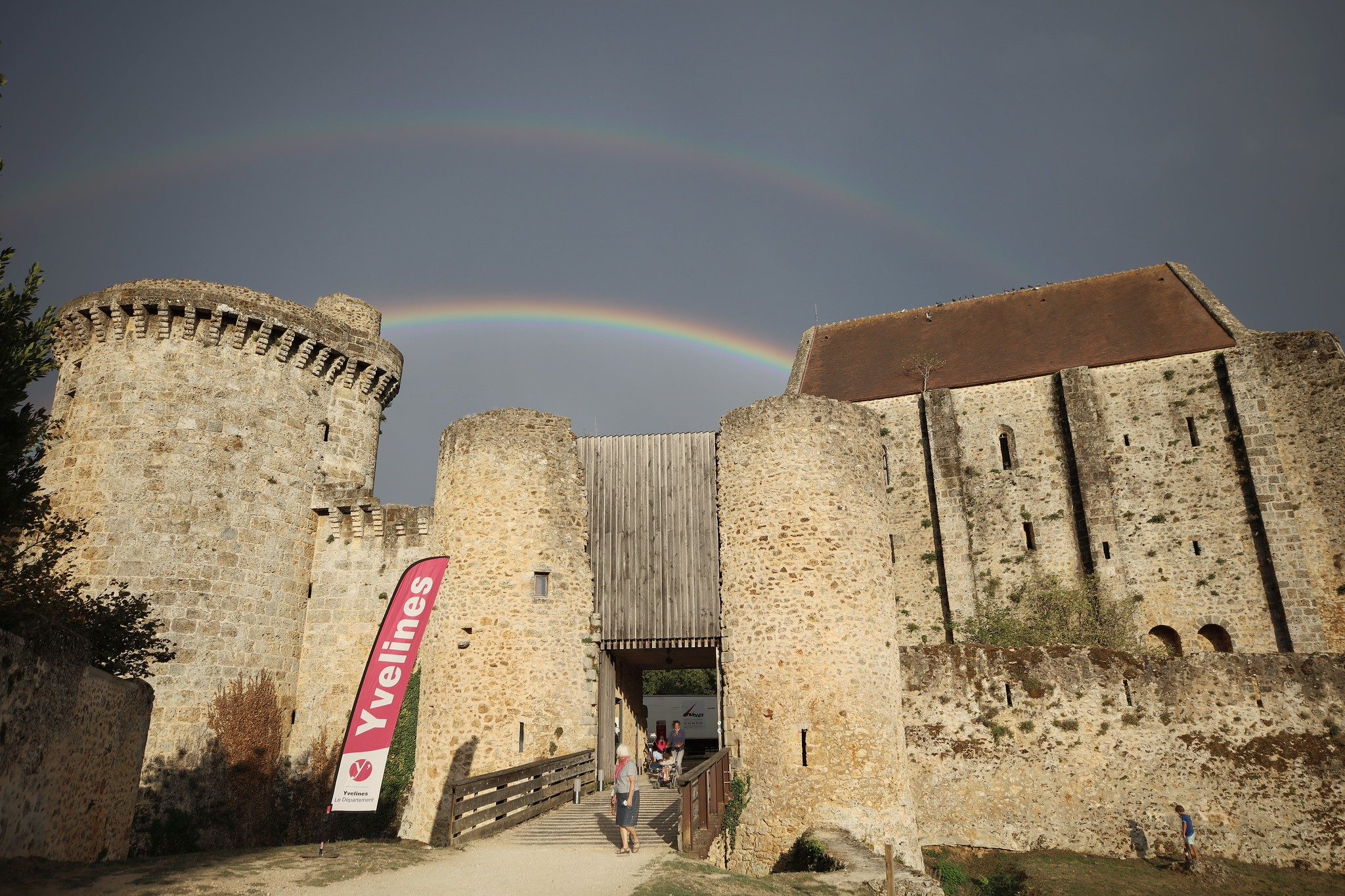 Le château-fort de la Madeleine a été construit entre le 11e et le 14e siècle et domine la vallée de l’Yvette. ©CD78