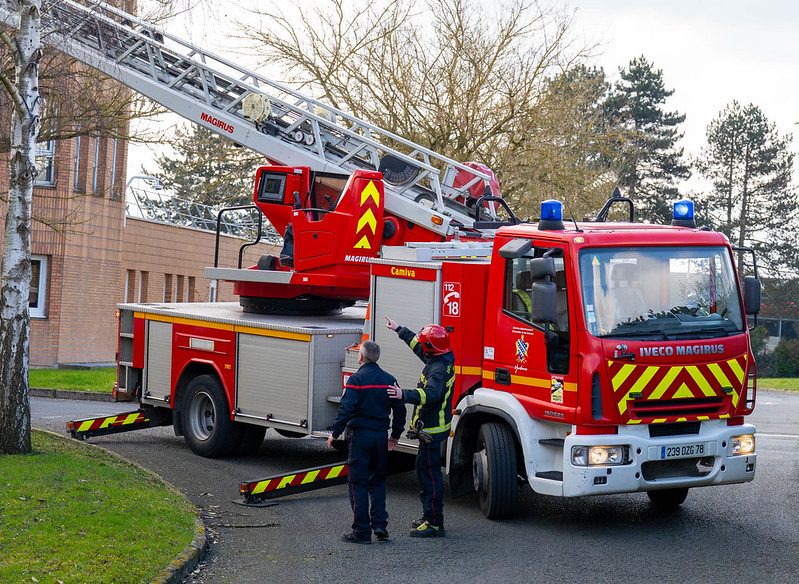Le SDIS 78 est intervenu près de 100 000 fois en 2025. Il compte 1 166 sapeurs-pompiers professionnels. ©CD78