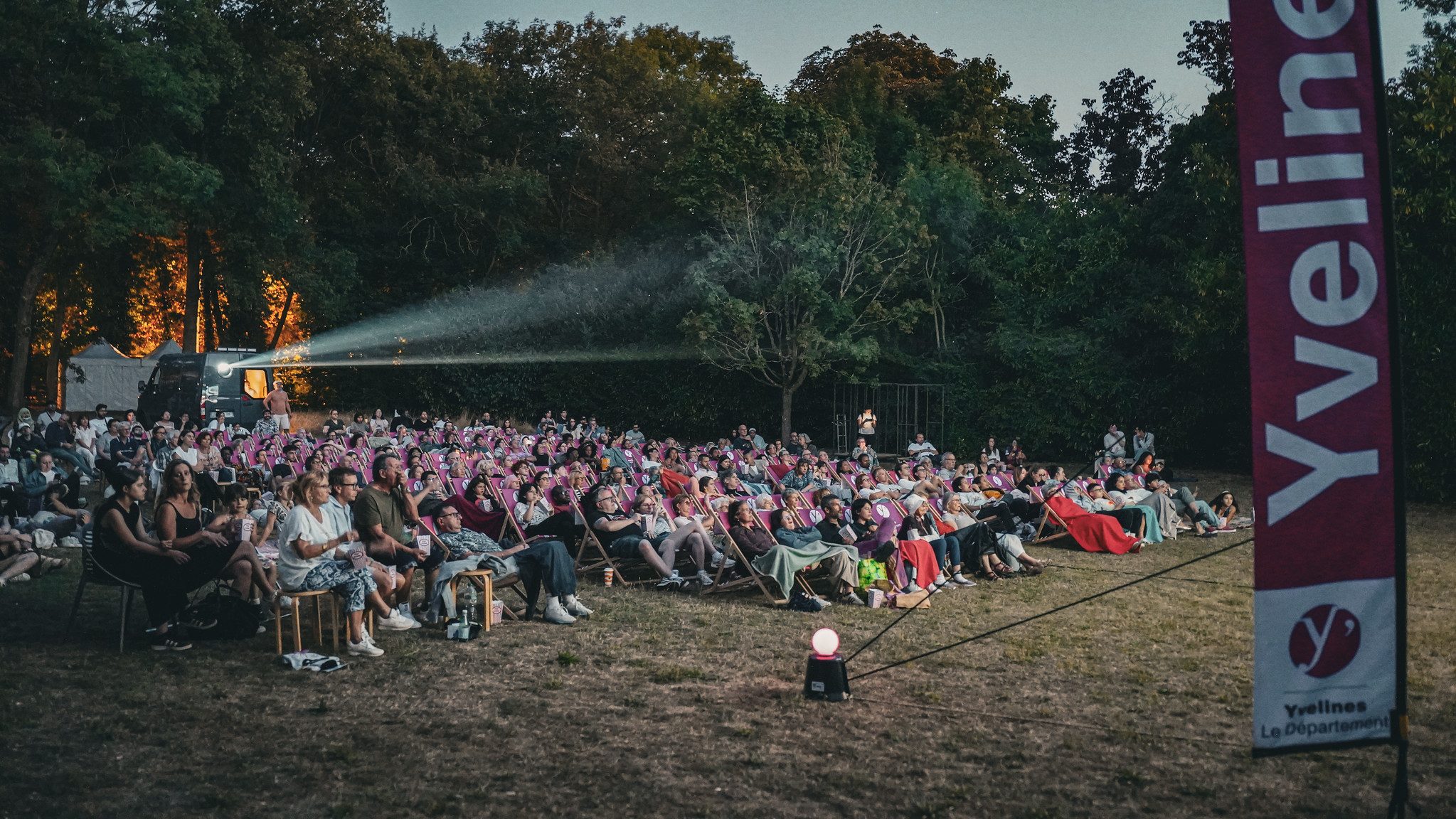 Gratuit et ouvert à tous, Yvelines Ciné se tiendra du 13 au 26 juillet et du 13 au 29 août 2026. ©CD78