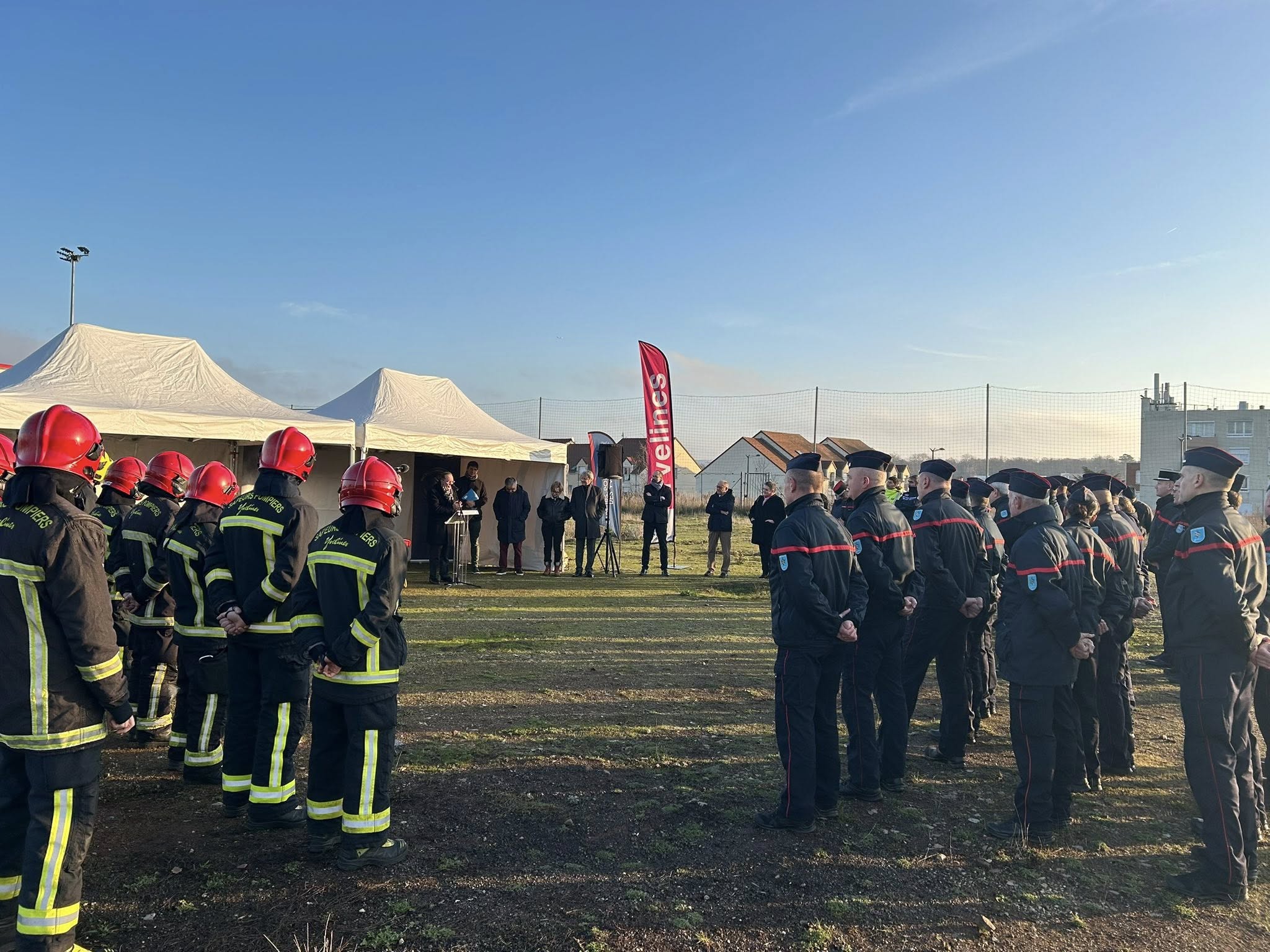 En décembre 2025, une visite de site avait été réalisée en présence de Pierre Bédier, président du Département des Yvelines. ©CD78